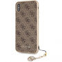 Guess Charms Hard case футляр для iPhone XS Max - коричневий