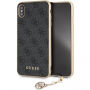 Guess Charms Hard case футляр для iPhone XS Max - сірий