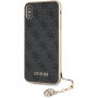 Guess Charms Hard case футляр для iPhone XS Max - сірий