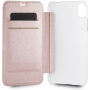 Guess PU Leather Book Case Iridescent футляр для iPhone XR - рожево-золотий