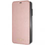 Guess PU Leather Book Case Iridescent футляр для iPhone XS Max - рожево-золотий