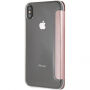 Guess PU Leather Book Case Iridescent футляр для iPhone XS Max - рожево-золотий