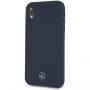 Mercedes Silicon / Fiber case Lining футляр для iPhone XR - морська блакить