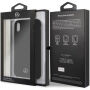 Mercedes Silicon/Fiber case Lining футляр для iPhone XR - чорний
