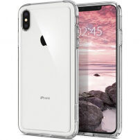 Spigen Crystal Hybrid панель для iPhone XS Max - прозора