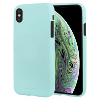 MERCURY GOOSPERY Liquid сіліконовий чохол для iPhone XS - м'ята