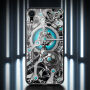 NILLKIN Spacetime kryt se skleněnou zadní stranou pro iPhone XR