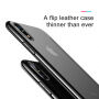 BASEUS flipové pouzdro pro iPhone XS Max - černá