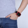 Магнітний металевий чохол для Apple Watch 38mm - червоний