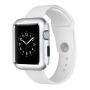 Магнітний металевий чохол для Apple Watch 38mm - срібна