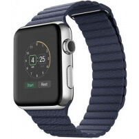 Ремінець з магнітною застібкою для Apple Watch Ultra 49mm / 46mm / 45mm / 44mm / 42mm - темно-синій
