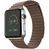 Ремінець з магнітною застібкою для Apple Watch Ultra 49mm / 46mm / 45mm / 44mm / 42mm - коричневий