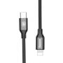 BASEUS lightning / USB-C кабель для iPhone - 2m - чорний