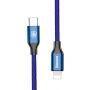 BASEUS lightning / USB-C кабель для iPhone - 2m - синій