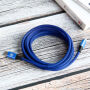 BASEUS lightning / USB-C кабель для iPhone - 2m - синій