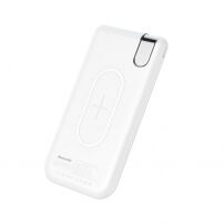 BASEUS powerbank 10000mAh з бездротовою зарядкою - біла