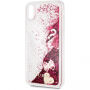 Guess Glitter Case Hearts чохол для iPhone XS Max - малина