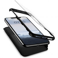 Spigen Thin Fit 360 панель для iPhone XS Max - чорний