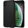 Spigen Thin Fit 360 панель для iPhone XS Max - чорний