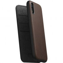 Nomad Folio Leather case футляр для Apple iPhone XR - коричневий