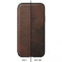 Nomad Folio Leather case футляр для Apple iPhone XR - коричневий