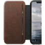 Nomad Folio Leather Tri-Fold чохол для Apple iPhone XR - коричневий