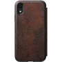 Nomad Folio Leather Tri-Fold чохол для Apple iPhone XR - коричневий