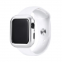 Магнітний металевий чохол для Apple Watch 44mm - срібна