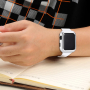 Магнітний металевий чохол для Apple Watch 44mm - срібна