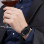 Магнітний металевий чохол для Apple Watch 44mm - чорний