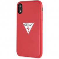 Guess PU Leather Case Triangle чохол для iPhone XR - червоний
