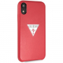 Guess PU Leather Case Triangle чохол для iPhone XR - червоний