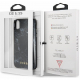 Guess Marble TPU чохол для iPhone X / XS - чорний