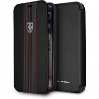 Ferrari Off Track Logo Book чохол для iPhone X / XS - чорний