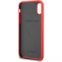 Ferrari Sfсіліконовий чохол для iPhone X / XS - червоний