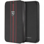 Ferrari Off Track Logo Book case чохол для iPhone XR - чорний