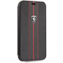 Ferrari Off Track Logo Book case чохол для iPhone XR - чорний