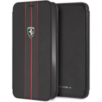 Ferrari Off Track Logo Book case чохол для iPhone XS Max - чорний