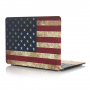 Матова кришка для MacBook Air 13" (A1932 / A2179 / A2337) - retro прапор Америки