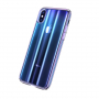 BASEUS Aurora kryt pro iPhone XS - modrá