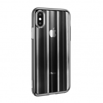 BASEUS Aurora kryt pro iPhone XS - černá