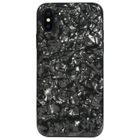 BENKS hvězdný kryt pro iPhone X / XS - černá