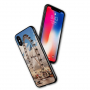NXE kryt se skleněnou zadní stranou pro iPhone X - pouť