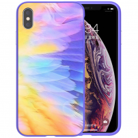 NILLKIN Ombre kryt pro iPhone XS Max - fialová