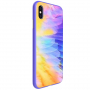 NILLKIN Ombre kryt pro iPhone XS Max - fialová