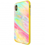 NILLKIN Ombre kryt pro iPhone XS Max - žlutá