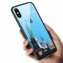 NXE kryt se skleněnou zadní stranou pro iPhone XS Max - New York