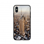 NXE kryt se skleněnou zadní stranou pro iPhone XS Max - Empire State Building