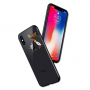 NXE kryt se skleněnou zadní stranou pro iPhone XS Max - naštvaný tučňák