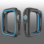 Сіліконовий чохол для Apple Watch 40mm - чорний - синій